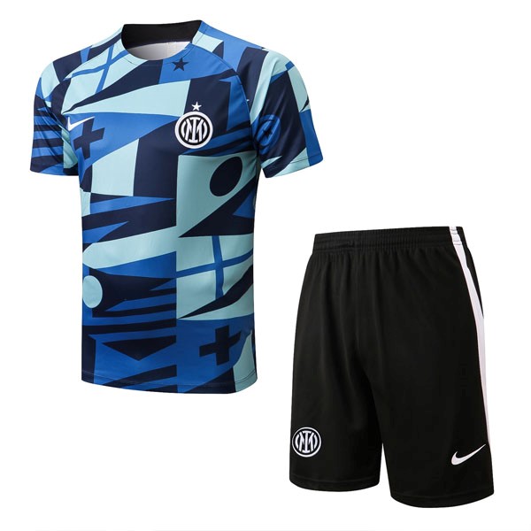 Camiseta Entrenamiento Inter Milan Conjunto Completo 2022/2023 Azul